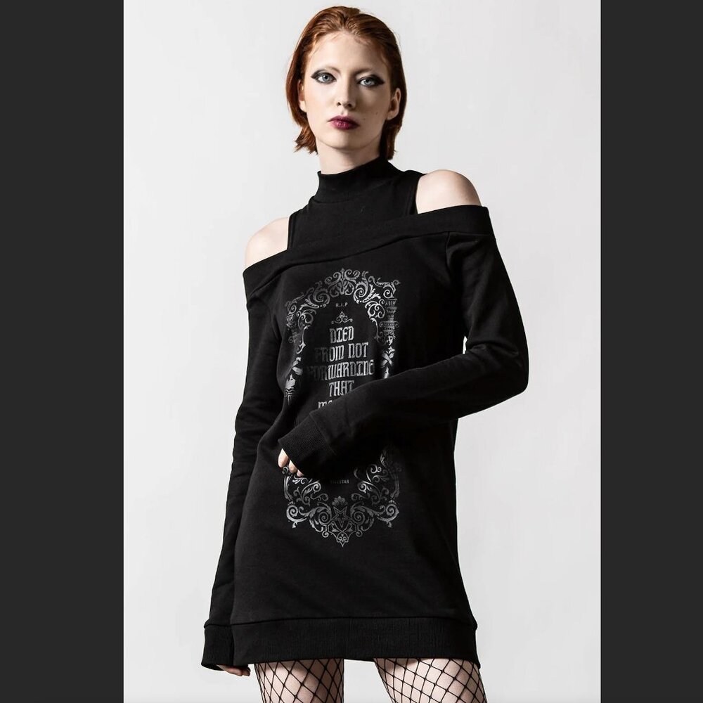 Killstar cold shoulder tunic